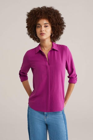 blouse paars