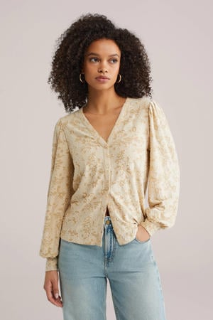 blouse lichtgeel