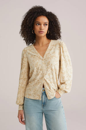 blouse lichtgeel