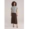 WE Fashion A-lijn rok donkerrood