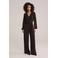 WE Fashion jumpsuit donkerbruin