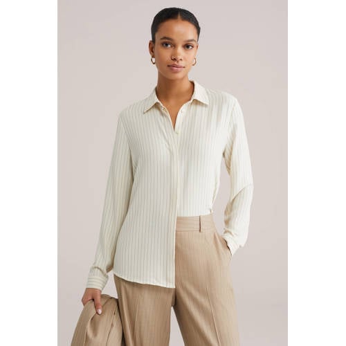 WE Fashion gestreepte blouse afbeelding