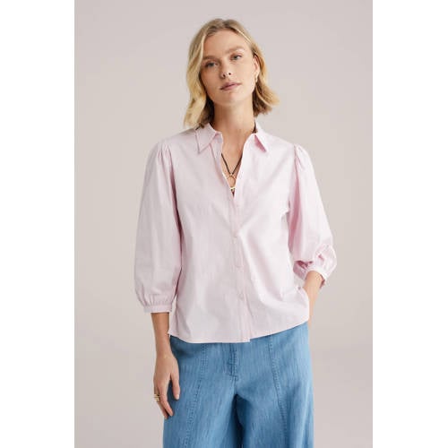 WE Fashion blouse lichtroze afbeelding