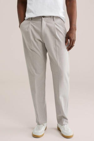 regular casual broek zand