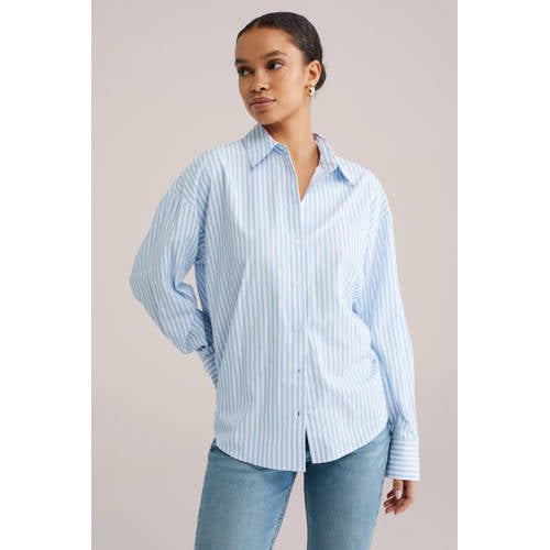 WE Fashion gestreepte blouse afbeelding