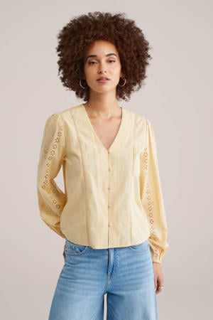 blouse lichtgeel