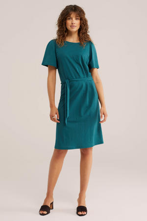 zomerjurk blauw