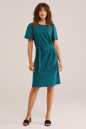 zomerjurk blauw