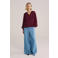 WE Fashion top donkerrood