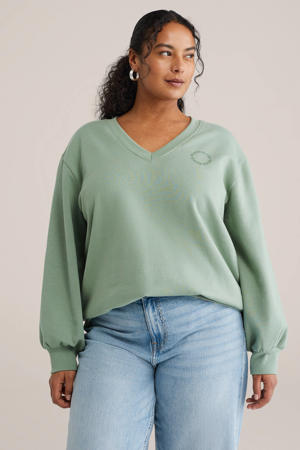 sweater lichtgroen