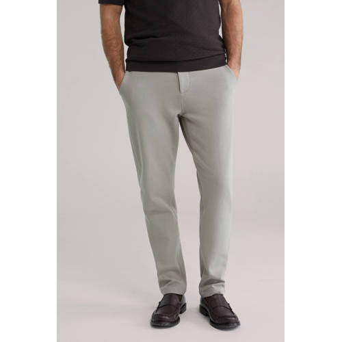 WE Fashion regular chino grijs afbeelding