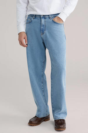 barrel jeans mid blue