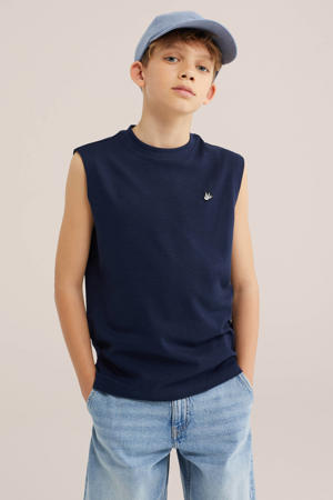 tanktop donkerblauw