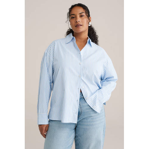 WE Fashion gestreepte blouse afbeelding