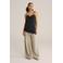 WE Fashion mouwloze top zwart