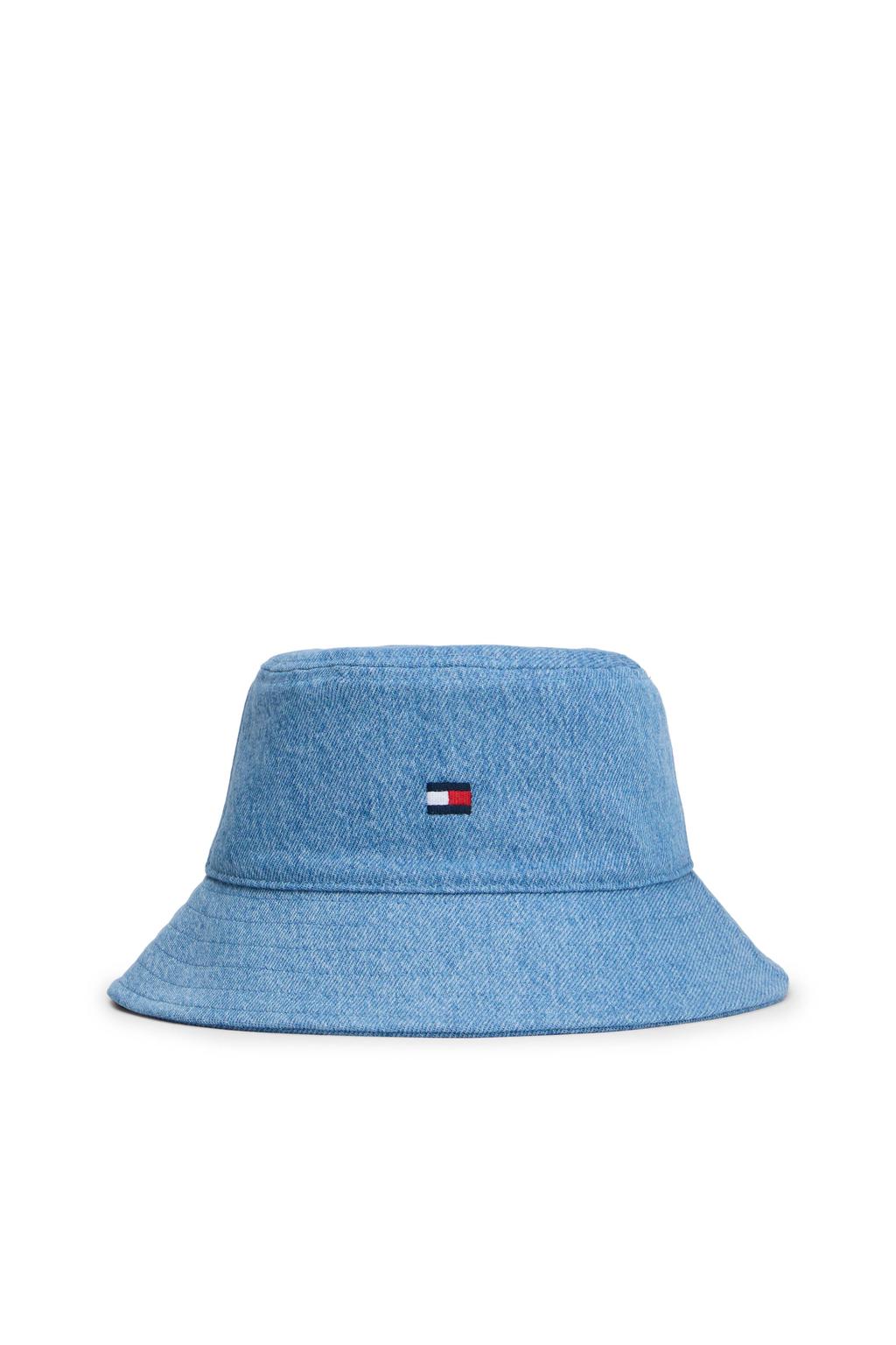 Tommy Hilfiger denim bucket hat lichtblauw