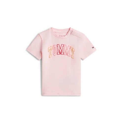 Tommy Hilfiger T-shirt lichtroze afbeelding