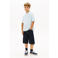 Tommy Hilfiger T-shirt met textuur lichtblauw