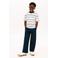 Tommy Hilfiger gestreepte T-shirt grijs melange