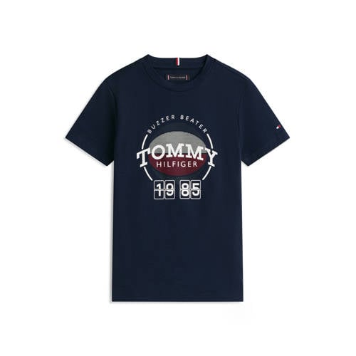 Tommy Hilfiger T-shirt donkerblauw afbeelding