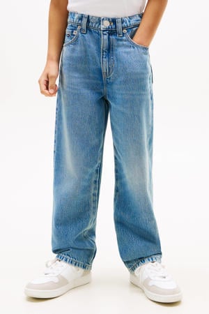 loose fit jeans medium blue denim