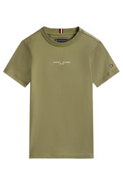 thumbnail: Tommy Hilfiger T-shirt + korte broek army groen
