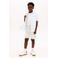 Tommy Hilfiger wide leg sweatshort grijs melange