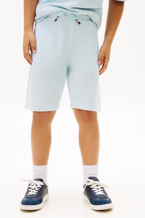 sweatshort blauw