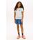 Tommy Hilfiger T-shirt grijs melange