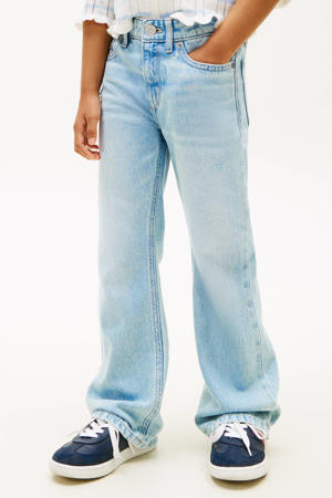 flared jeans light blue denim