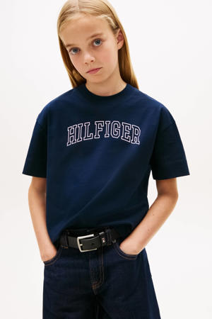 T-shirt donkerblauw