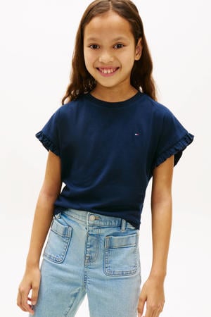 T-shirt donkerblauw