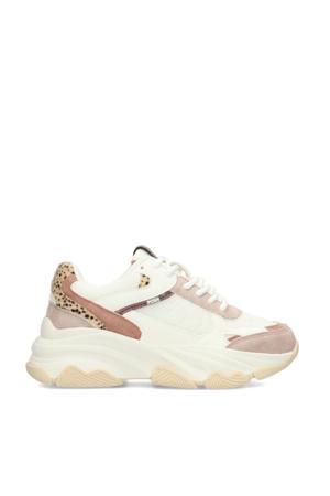 sneakers wit/roze