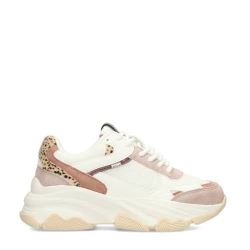 POSH by Poelman sneakers wit/roze afbeelding