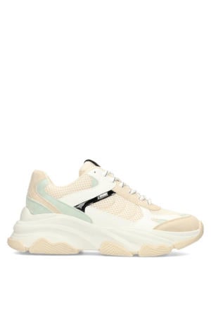 Gigi chunky sneakers beige/lichtgroen