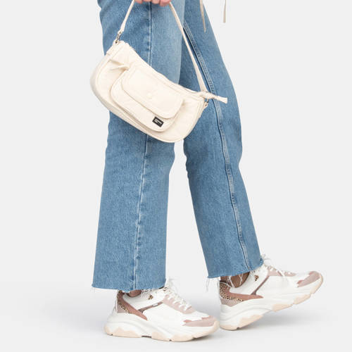 POSH by Poelman Gigi chunky sneakers wit/roze afbeelding
