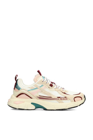 Harper chunky sneakers wit/beige/bordeaux