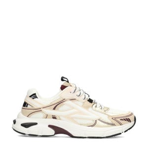 Ginny chunky sneaker beige/wit