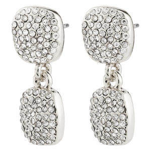 silver plated oorbellen Ember