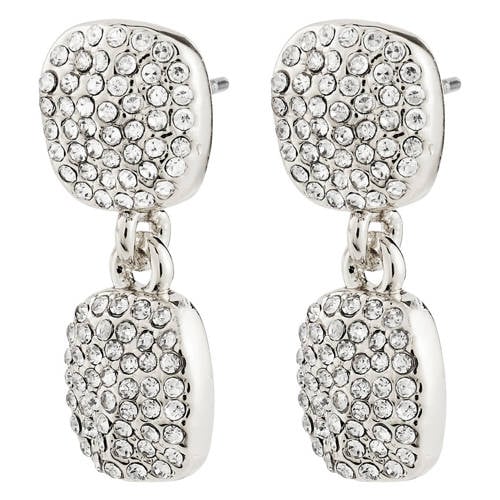 PILGRIM silver plated oorbellen Ember afbeelding