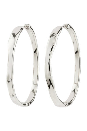 silver plated oorbellen Ember