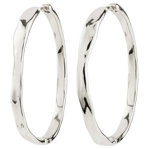PILGRIM silver plated oorbellen Ember afbeelding