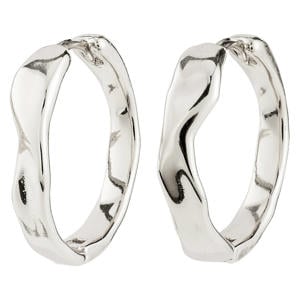 silver plated oorbellen Ember