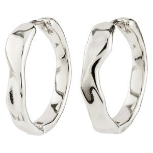 silver plated oorbellen Ember