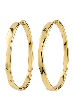 gold plated oorbellen Ember