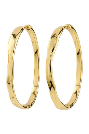 gold plated oorbellen Ember