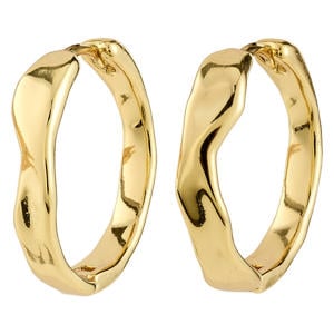 gold plated oorbellen Ember