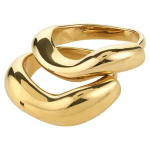 gold plated ring Callaway (set van 2)