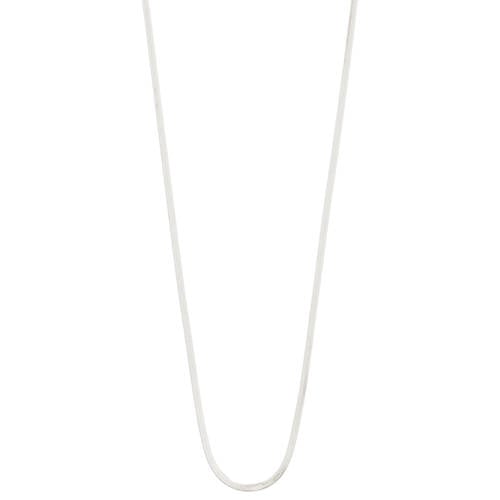 PILGRIM silver plated ketting Nikita afbeelding