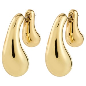 gold plated oorbellen Jennings